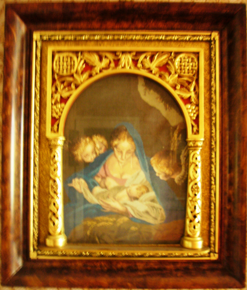 The Holy Night auth. Carlo Maratta 1652 39x51 cm. 40 colours